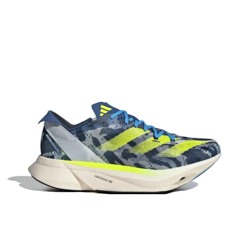 Adidas Adizero Adios Pro 3 Crystal White Lucid Lemon Blue Burst Women's-1