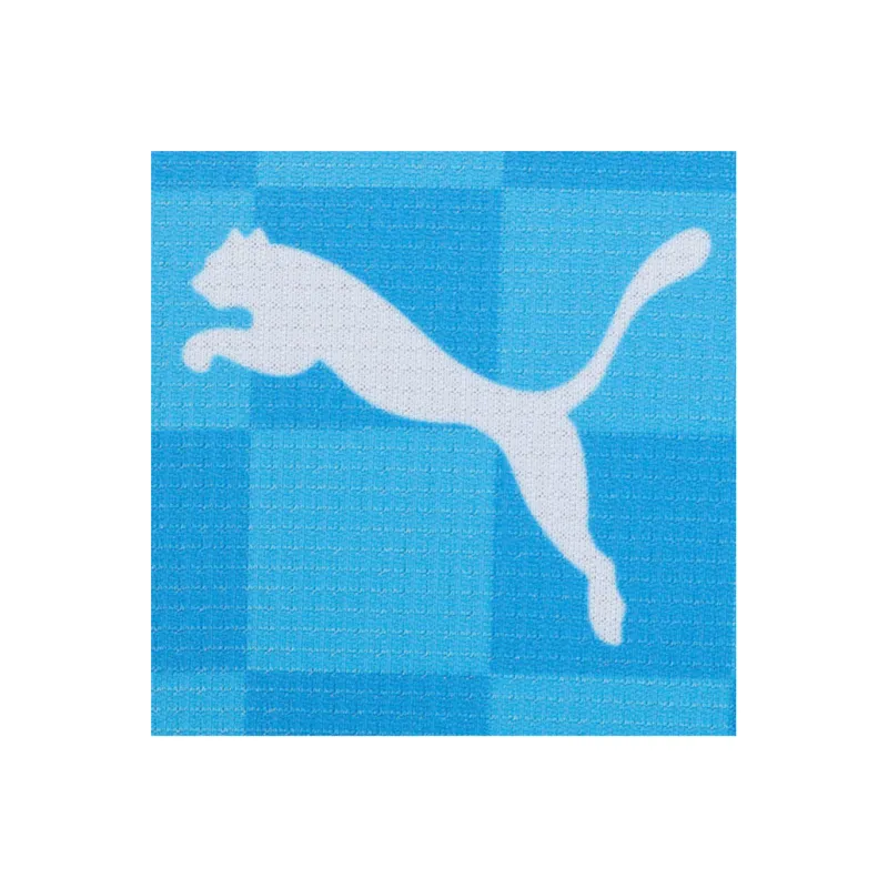 PUMA Polo Shirts Men Sky Blue-3