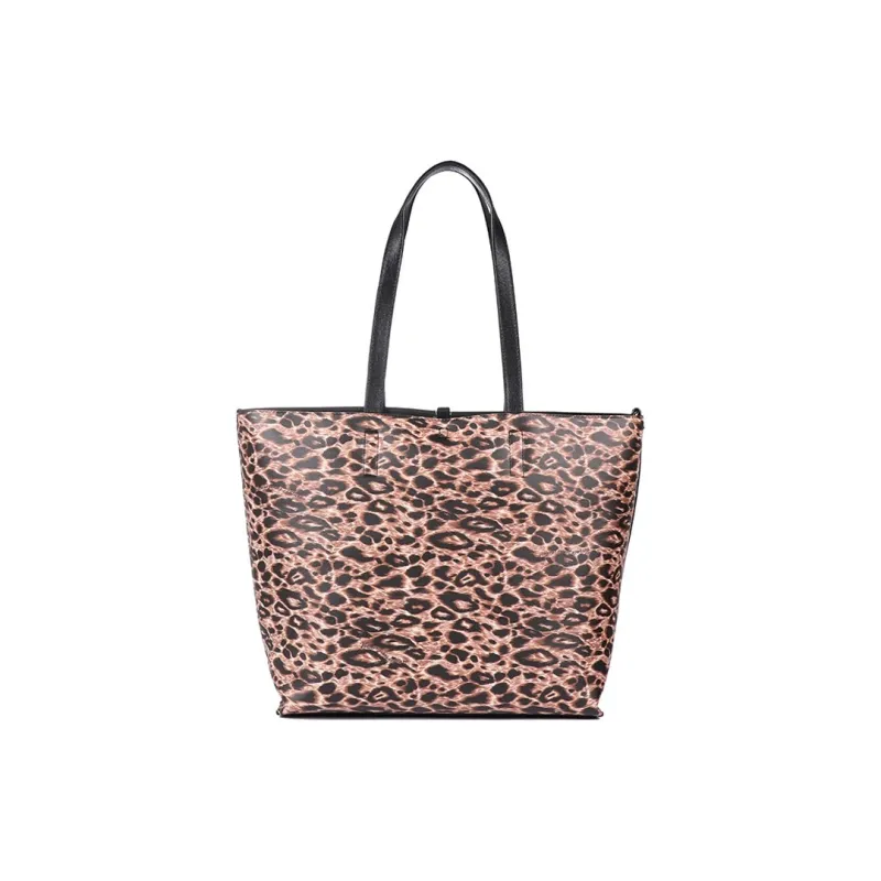 FANSIZHE Jeans Couture Polyester Amine Handheld Combo Shoulder Bag Women's Black-2