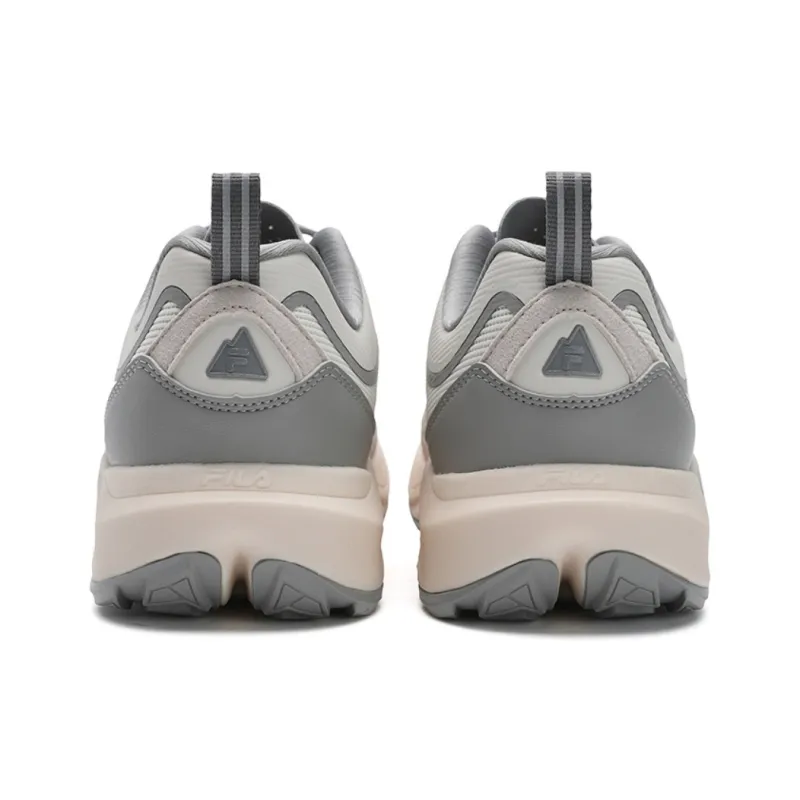FILA Sports Function Cushioning Abrasion Resistant Breathable Low Top Running Shoes Women's Snow White Pink-3