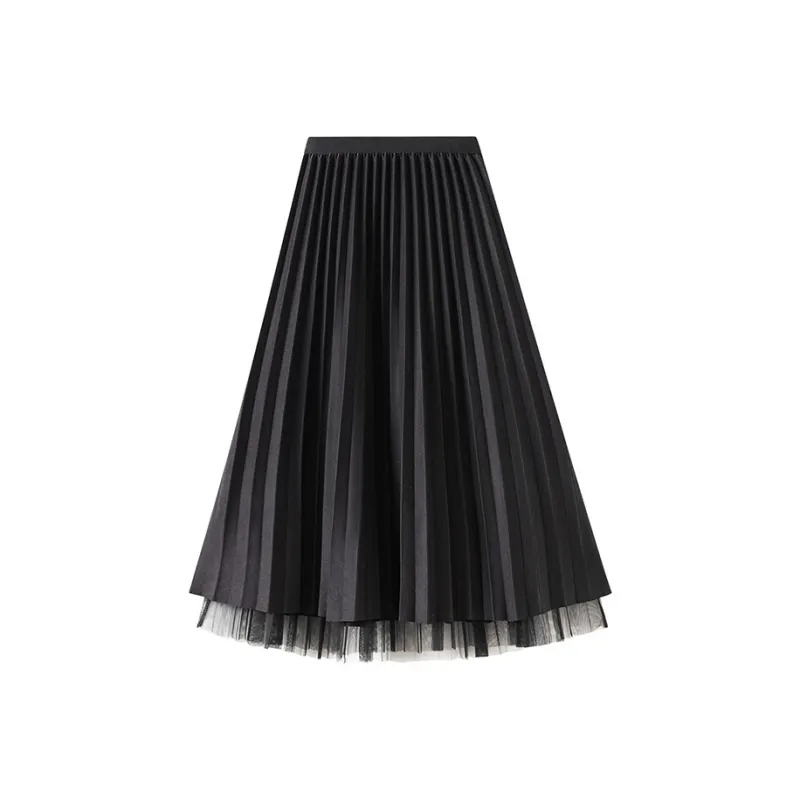 Benhou Casual Long Skirt Women's-5
