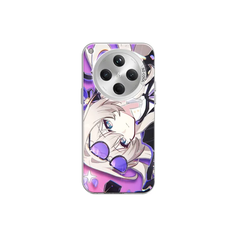 CHUNFAN PC Material Phone Cases Compatibility With OPPO A5 Pro/Find X8/Reno 12/11/Pro Trendy-13
