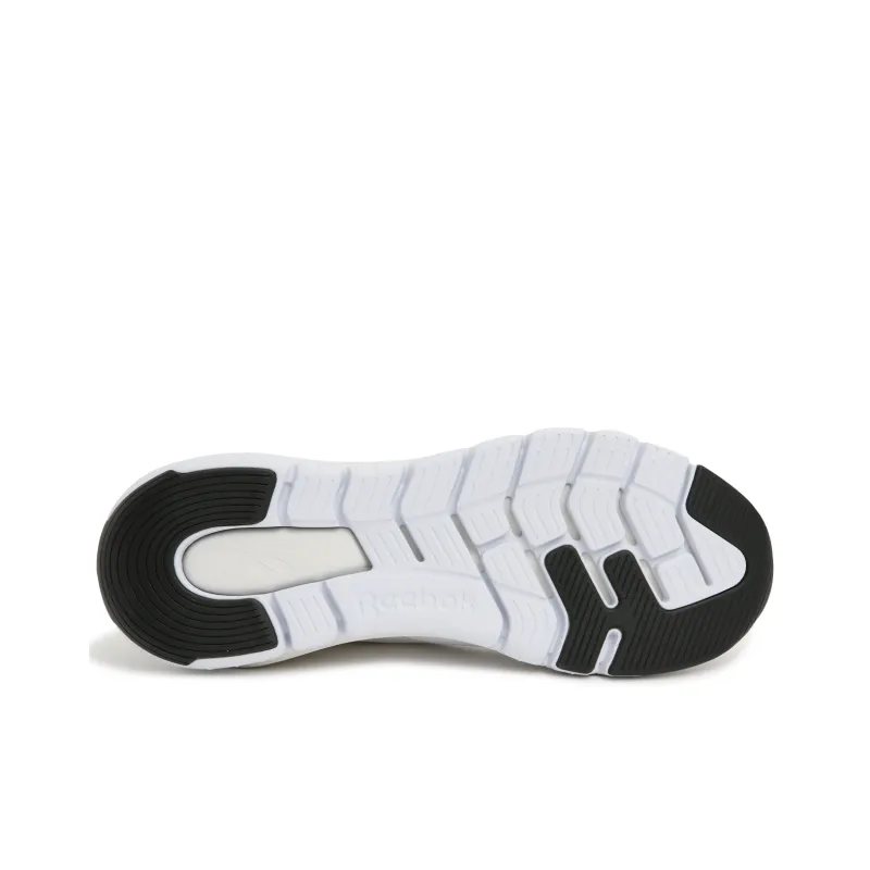Reebok Support Wear Resistant Breathable Slip Resistant Low Top Running Shoes Unisex White Black-4