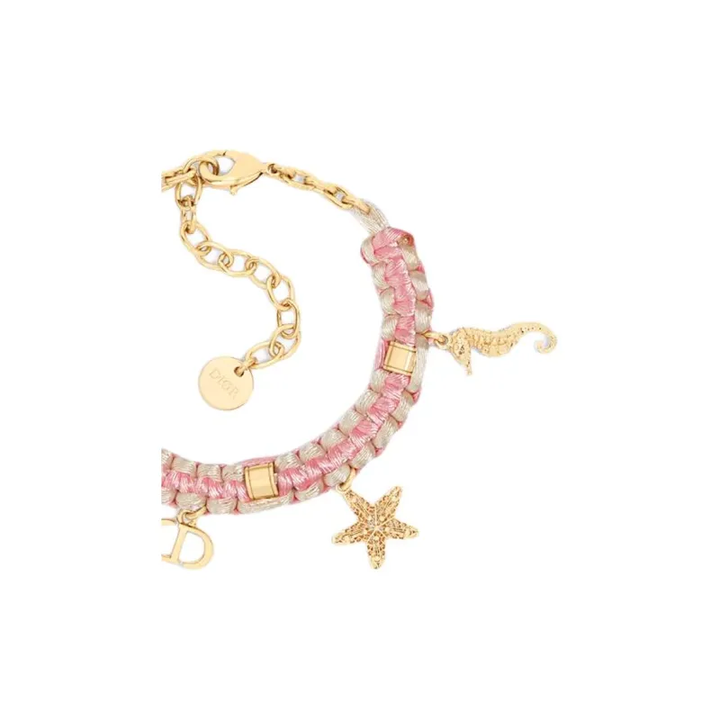 DIOR Resin Bracelets Unisex Pink-2