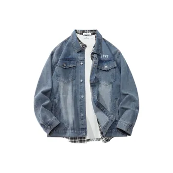 LIVINGTOWN Denim Jackets Unisex