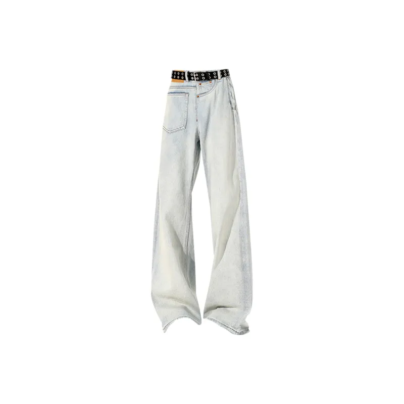 T IRA Jeans Unisex Sky Blue-1