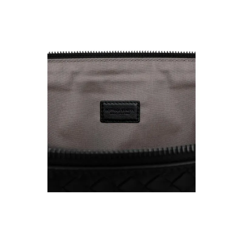 Bottega Veneta Sheepskin Clutch Tubas Men's Black-4