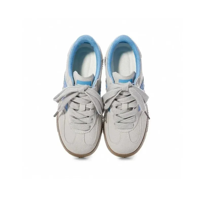 SHUXIAOBEI Vintage German Army Trainers Cushioning, Wear Resistant Low Top Skateboard Shoes Women's-42