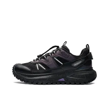 Kappa Anti Slip Wear Resistant Low Top Running Shoes Unisex Black