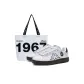 Classic White/Blue[Includes White Canvas Bag]