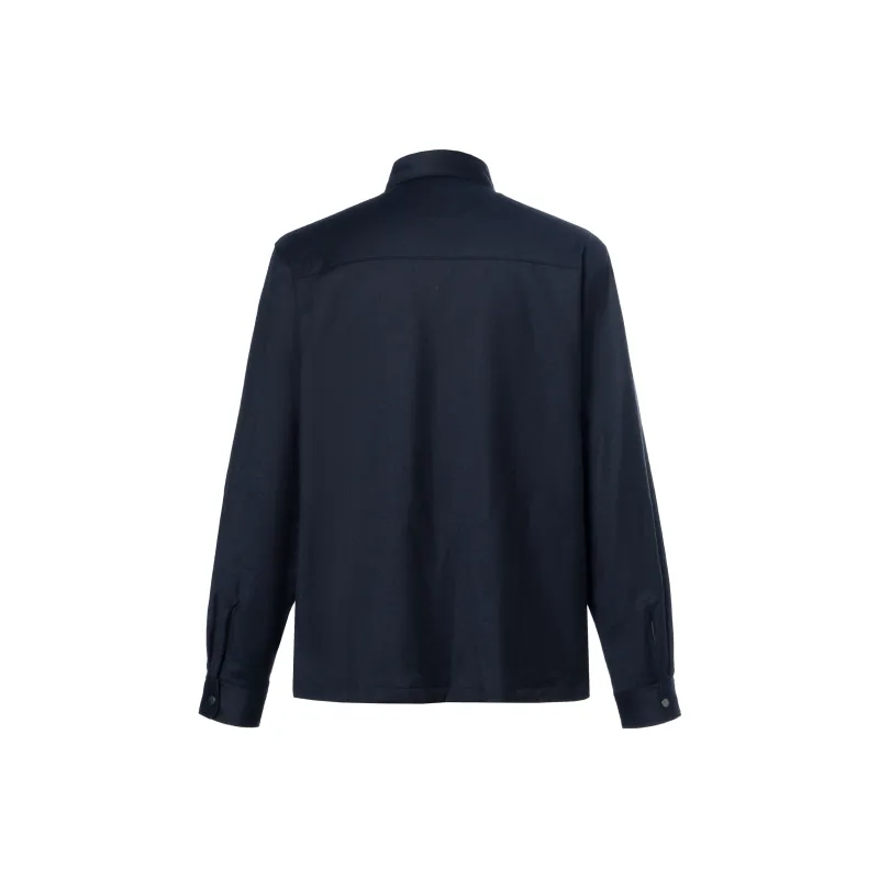 Ermenegildo Zegna Chest pockets Wool Shirt-1