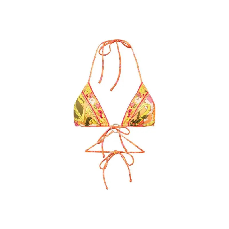 Camilla Flower Child Society Bikini Top-0
