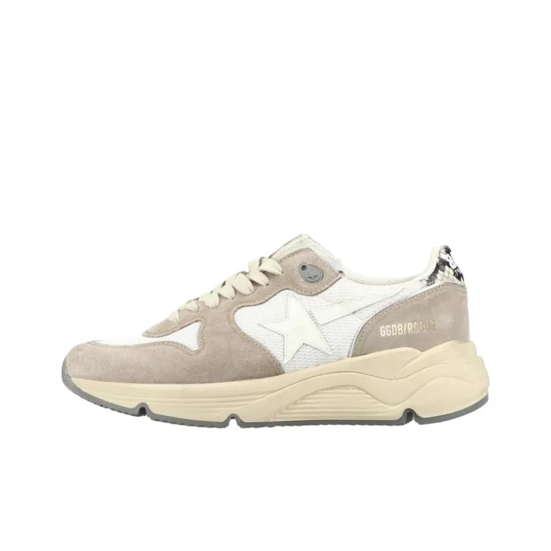 Golden Goose Running Sole Low Top Casual Shoes Women's Beige-0