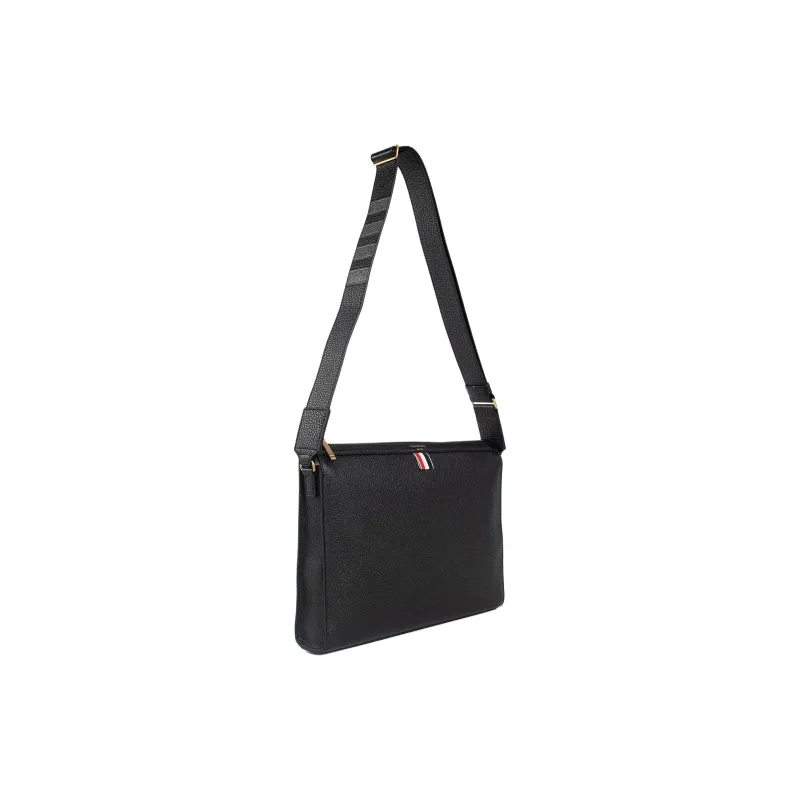 THOM BROWNE 3 Bar Zipped Shoulder Bag-1