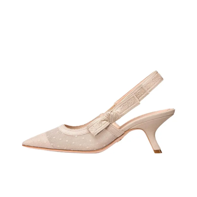DIOR J'Adior Slim Heel High Heels 6.5cm Women's Nude Pink-0
