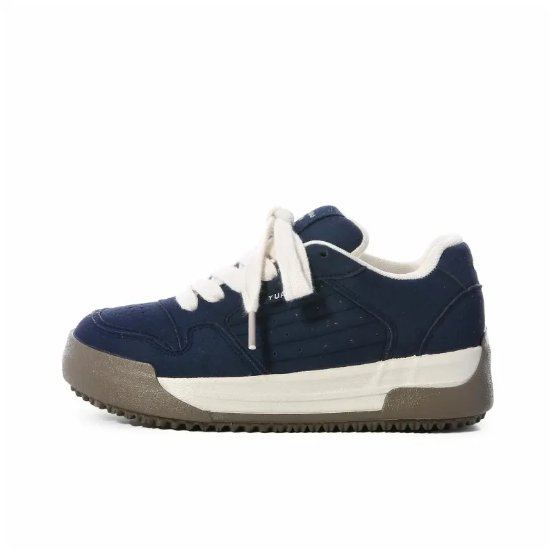 FULLXUAN Japanese Minimalism Sports Low Top Skateboard Shoes Women's-28