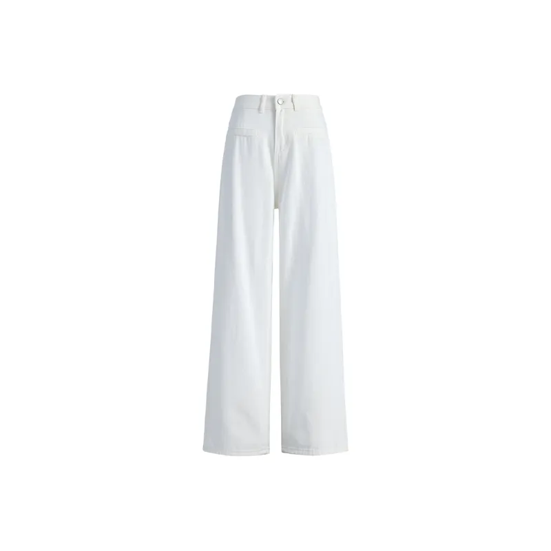 Aros Super Shopping Jeans Unisex White-2