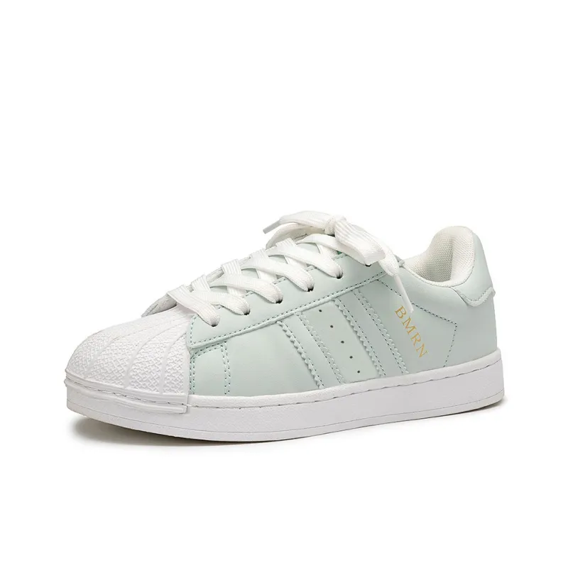 CVOJOO Shell Head Anti Slip Wear Resistant Low Top Skateboard Shoes Unisex Couple's-22