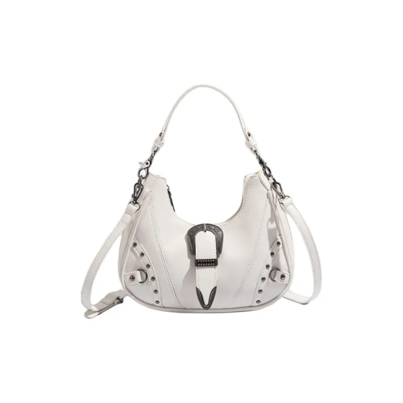 NX DOUGHNUT PU Shoulder Bag Crossbody Bag Handbag Women's White-1