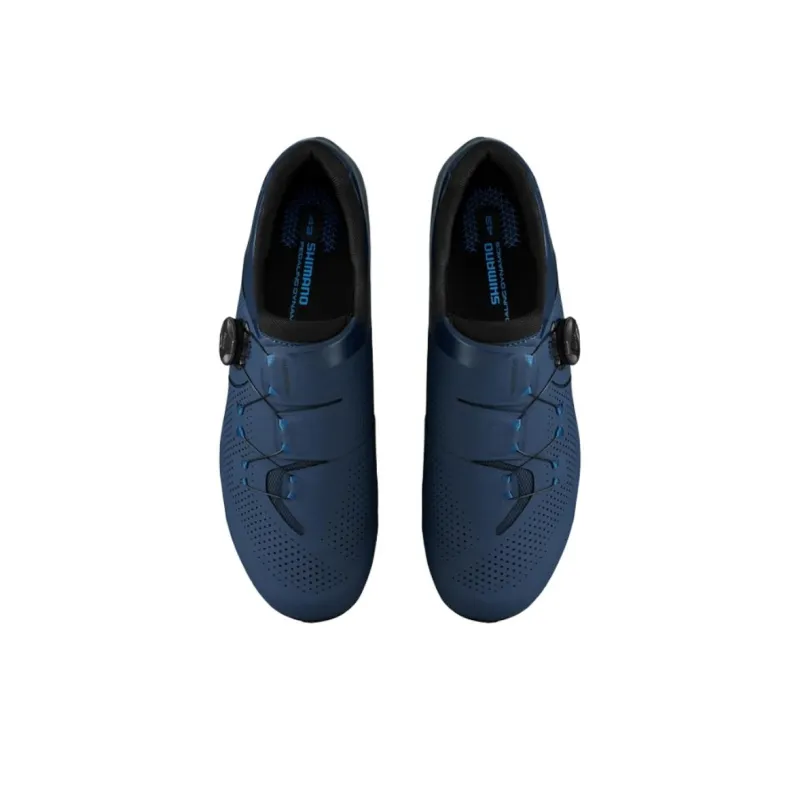 SHIMANO Wear resistant And Lightweight Low Top Cycling Shoes Men's Navy Blue-3