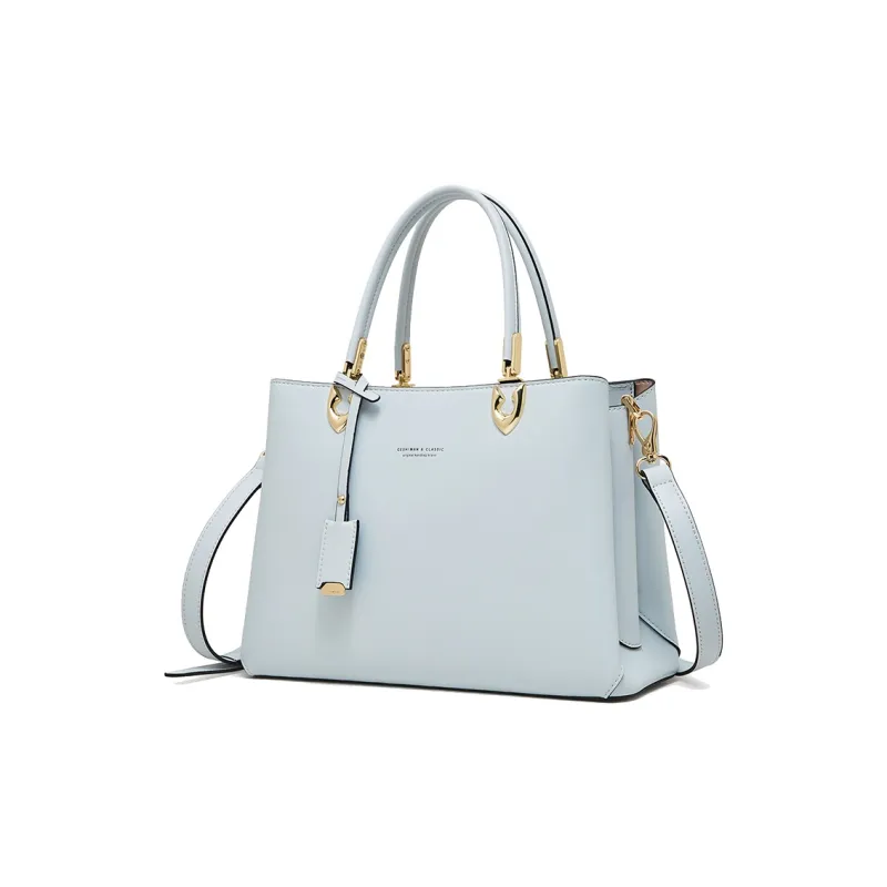 Geshiman Cow Leather Handbag Women's-0