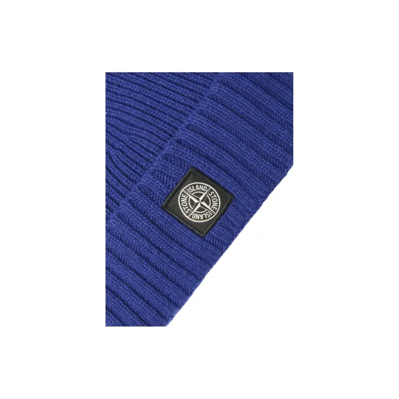 STONE ISLAND Compass Patch Knitted Beanie-4