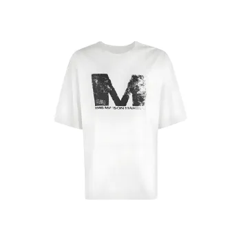 MM6 Maison Margiela Newspaper Printed T Shirt