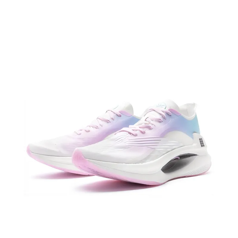 LiNing Jueying 䨻 Wear-Resistant Low-Top Running Shoes Women's White-2
