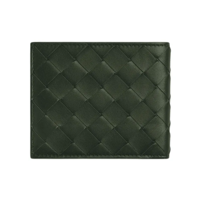 Bottega Veneta Cow Leather Wallet Men's Field Green-2