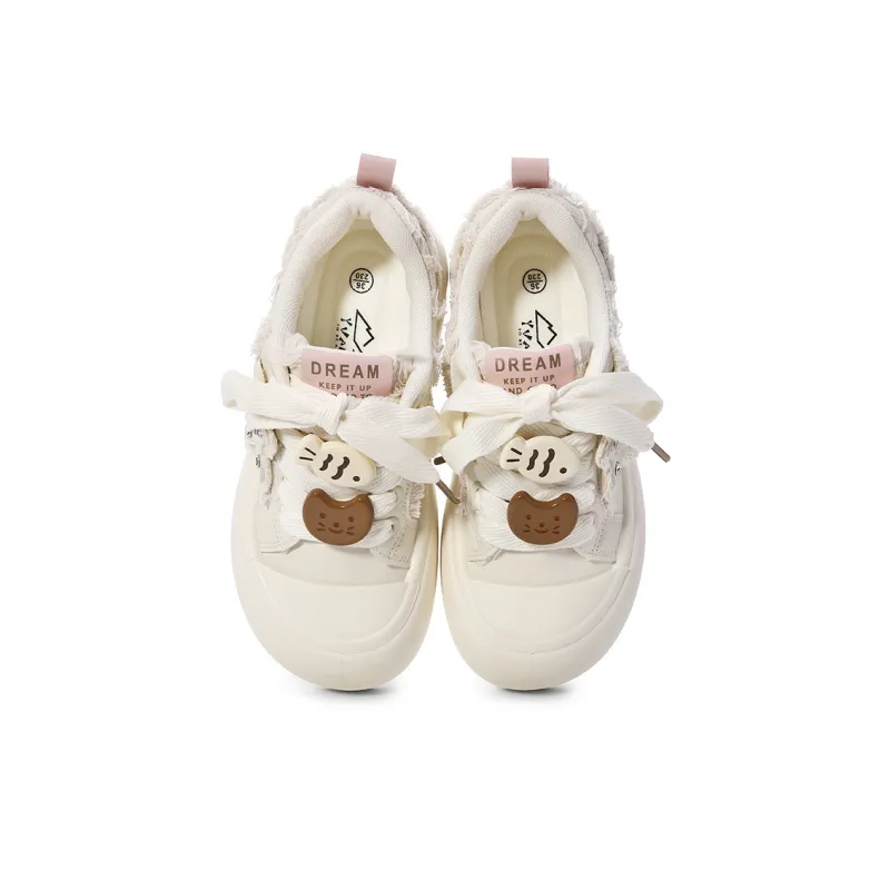 Lovely You Lightweight Cushioning Wear-Resistant Low-Top Skateboard Shoes Women's-15
