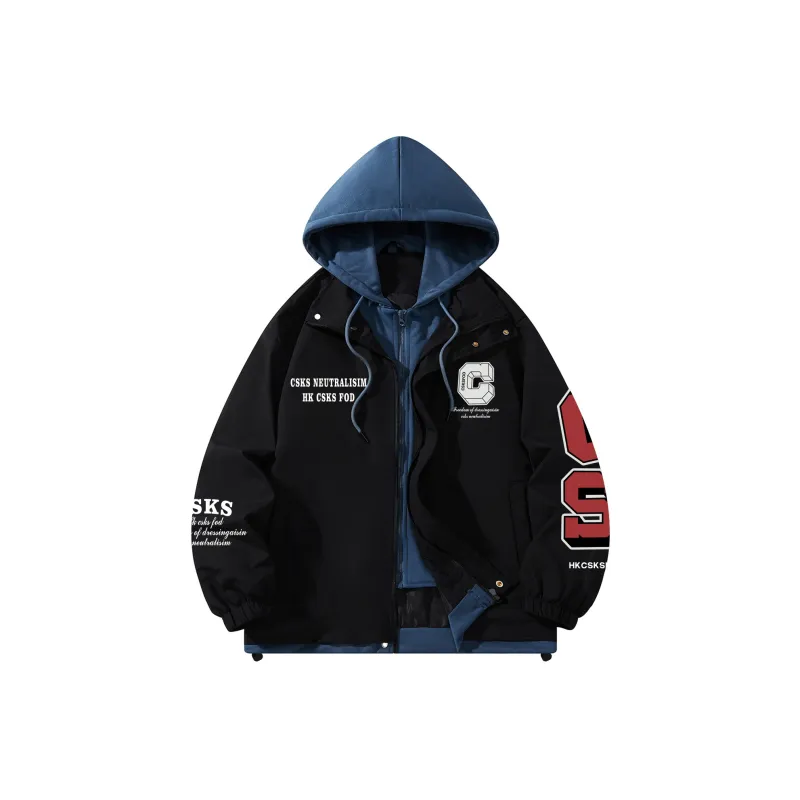CSKS Jackets Coats Unisex Black-3