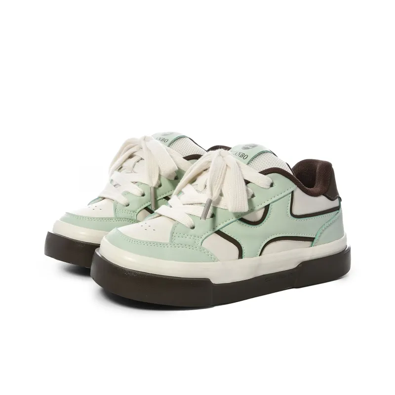 Lovely You Lightweight Wear Resistant And Slip Resistant Low Top Skateboard Shoes Women's-1
