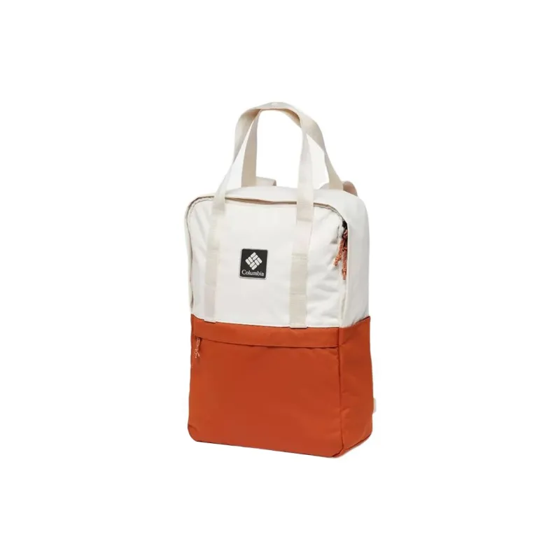 Columbia Polyester Backpack Unisex Orange/White-3