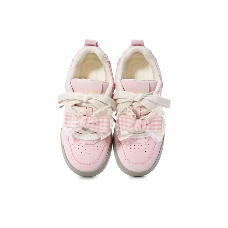 FULLXUAN Japanese Minimalism Sports Low Top Skateboard Shoes Women's-3