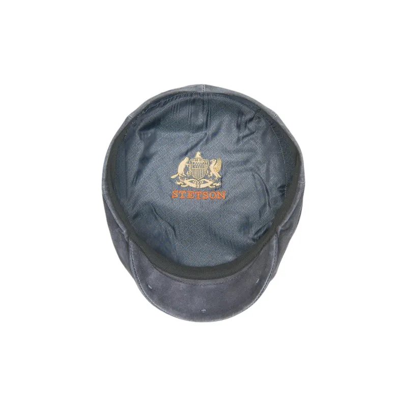 STETSON Leather Berets Unisex Gray-4
