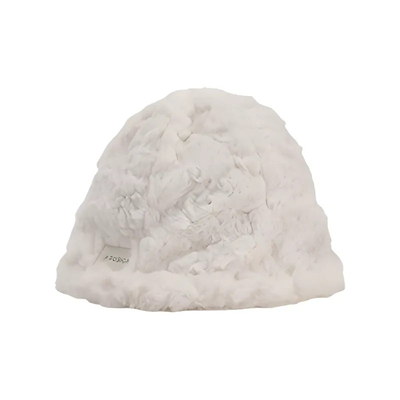 FILA Cotton Polyester Bucket Hats Women's Black/White-1