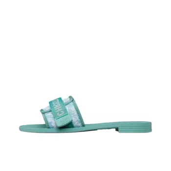 DIOR Dioriviera Abrasion Resistant Slide Slippers Women's Blue