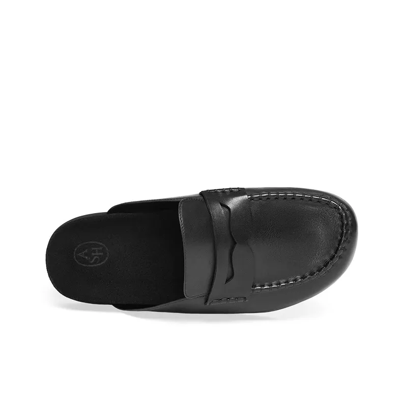 ASH Rubber Sole Slip Resistant Closed Toe Slippers Men's-4