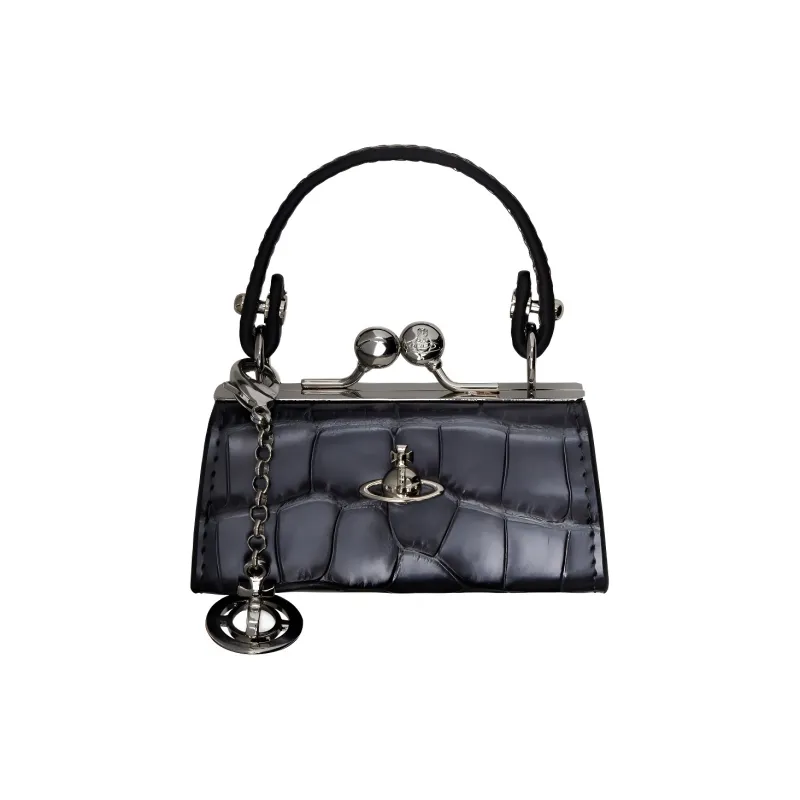 Vivienne Westwood Leather Handbag Women's Black-0