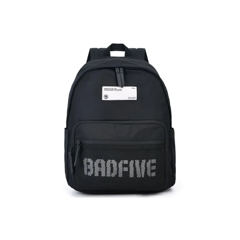 LiNing Polyester Backpack Unisex Black-0
