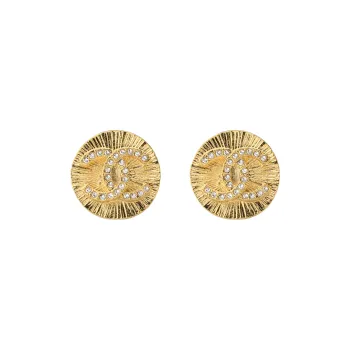 CHANEL Stud Earrings Women's
