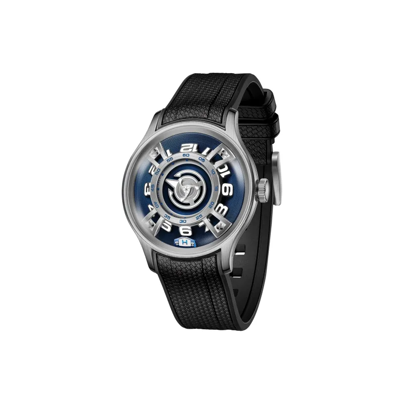 OBLVLO Mechanical Movement Watch Unisex Black Dial-5