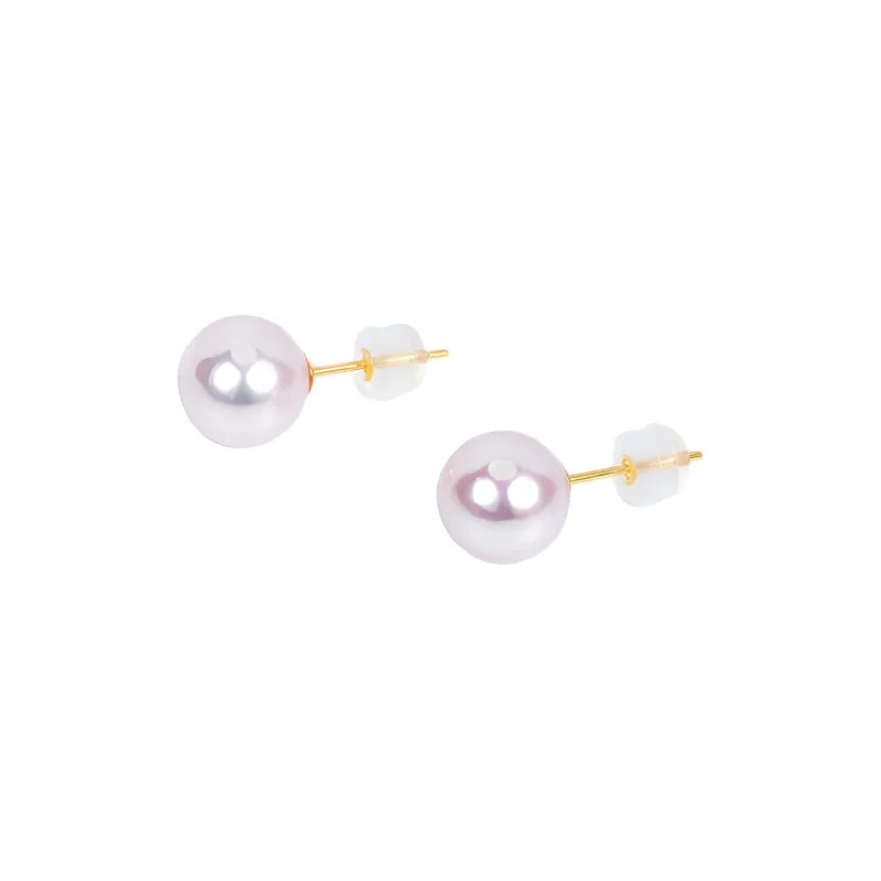 Shakespeare Timeless And Unchanged Saltwater Pearl Stud Earrings Women's-2