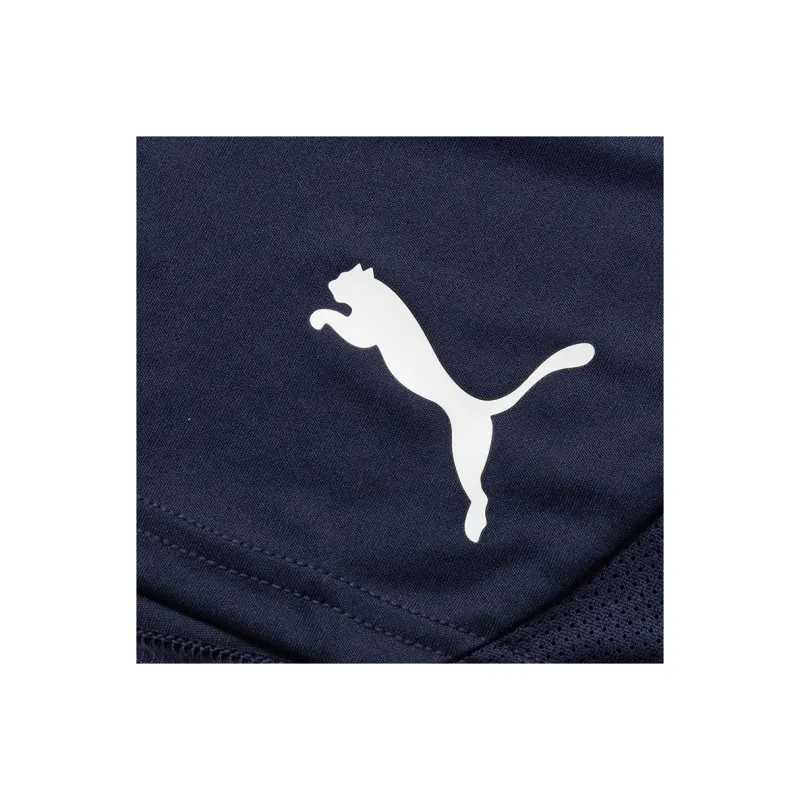 PUMA Casual Sportswear Men Set White Top+Navy Blue Shorts-1