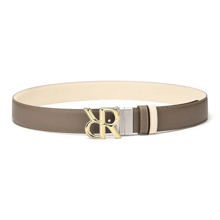 RARE Cow Leather Belts Men's 3.4CM-3