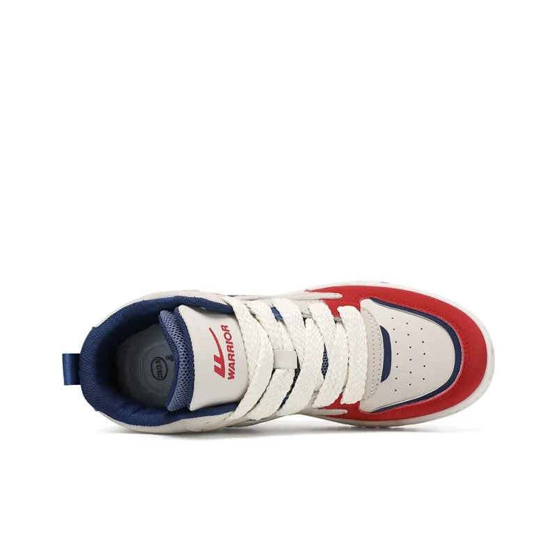 Warrior Puffy Shoes Height-Enhancing Wear-Resistant Lightweight High-Top Skateboard Shoes Men-3