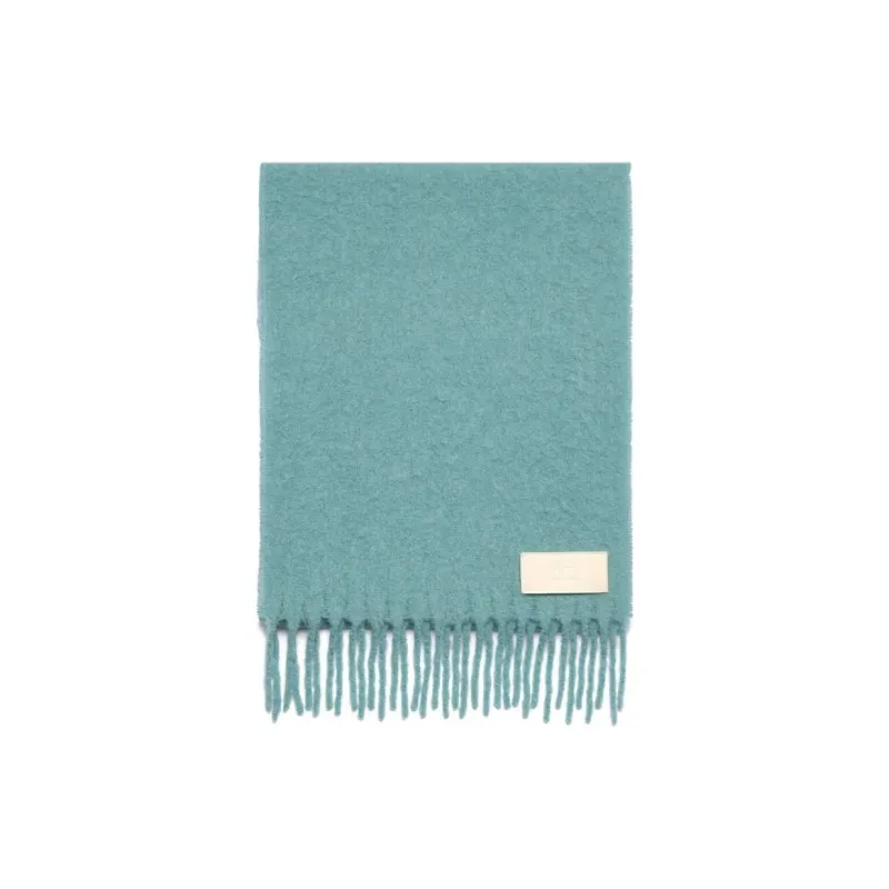 AMIPARIS Fringed Alpaca wool Scarf-0