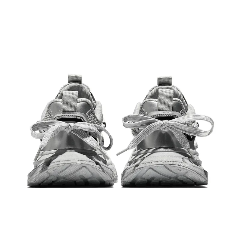 DIKENROK Height Increasing Abrasion Resistant Lightweight Breathable Slip Resistant Low Top Chunky Sneakers Unisex-23