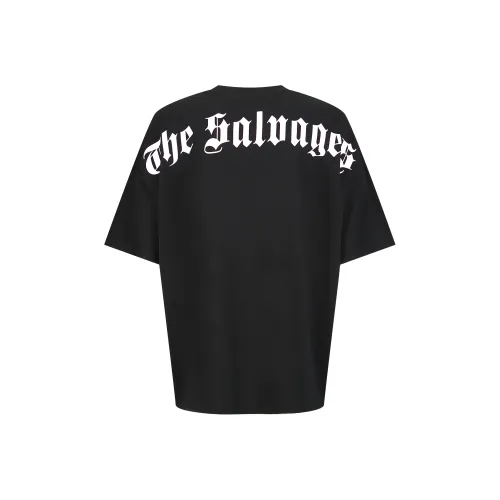 THE SALVAGES FASHION CLUB 록 뮤직 시리즈 남녀공용 티셔츠