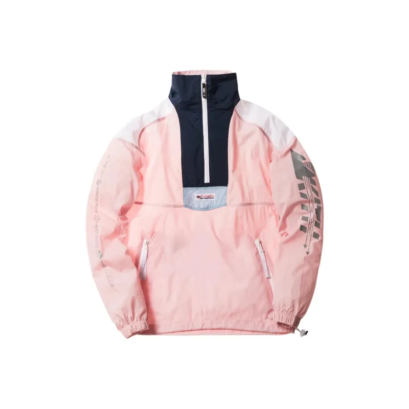 KITH x Columbia Trench Coat Men's Pink-0